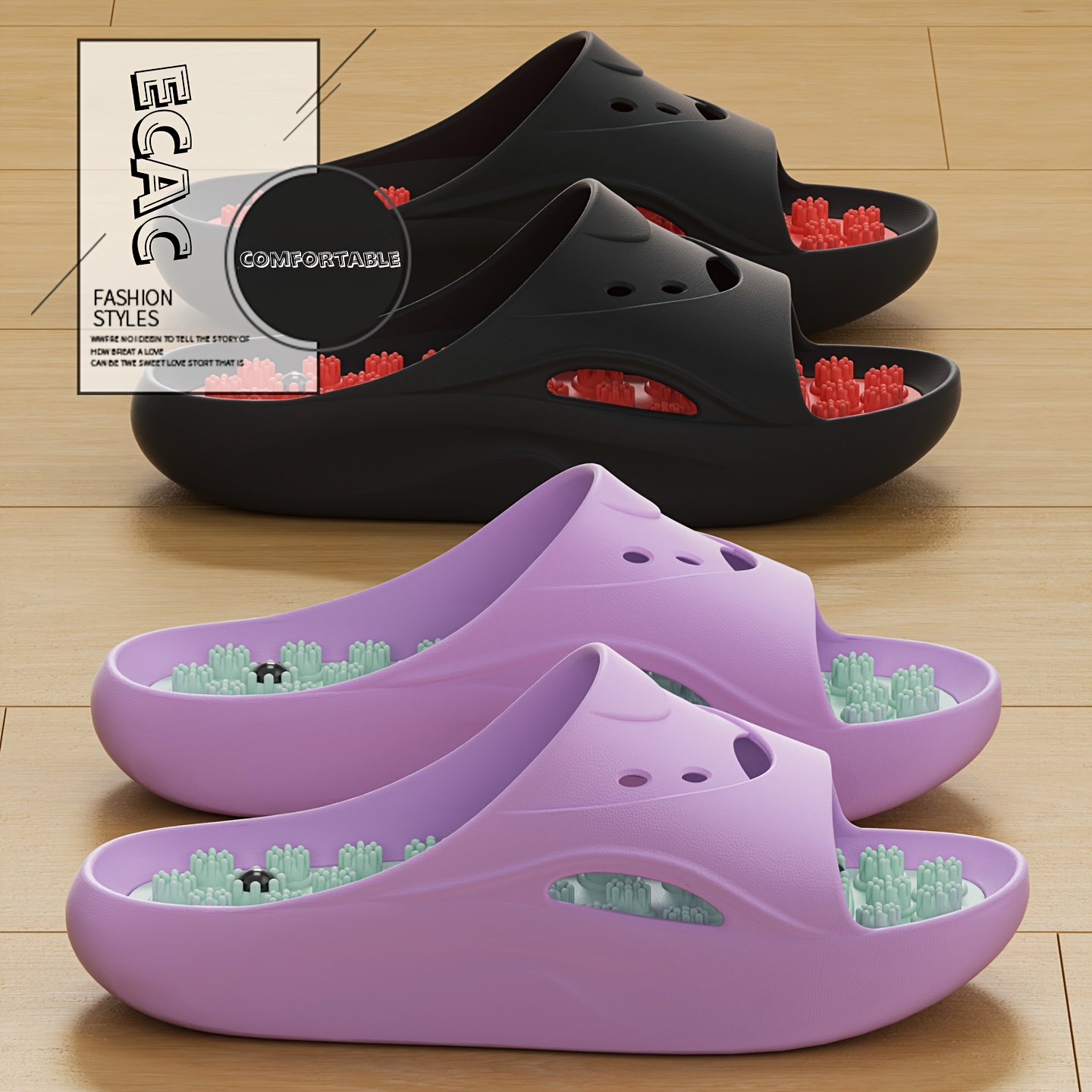 Water Shoes - Женские и мужские массажные тапочки из