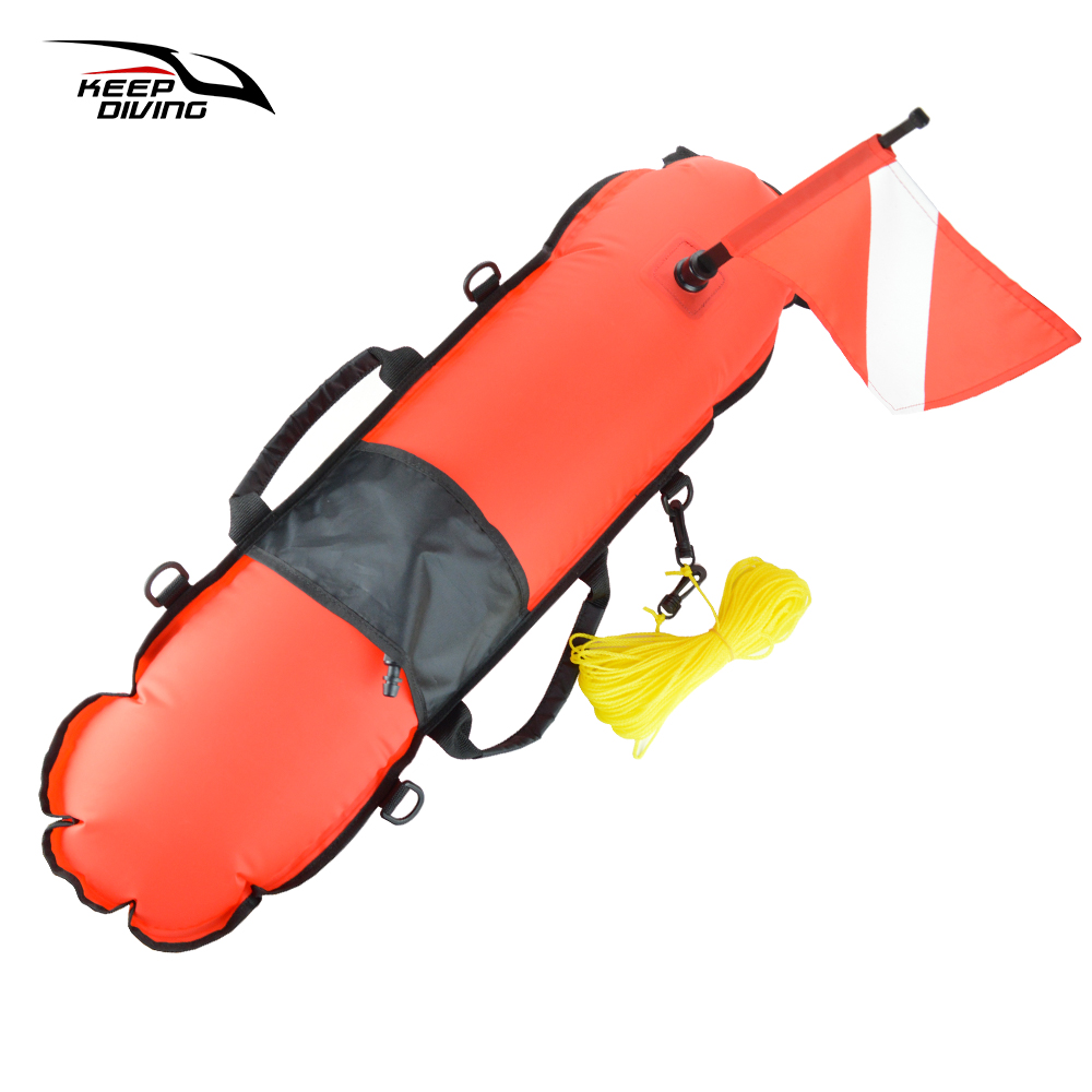 Snorkeling Gear - 2026 - Надувной сигнальный буй-торпеда для