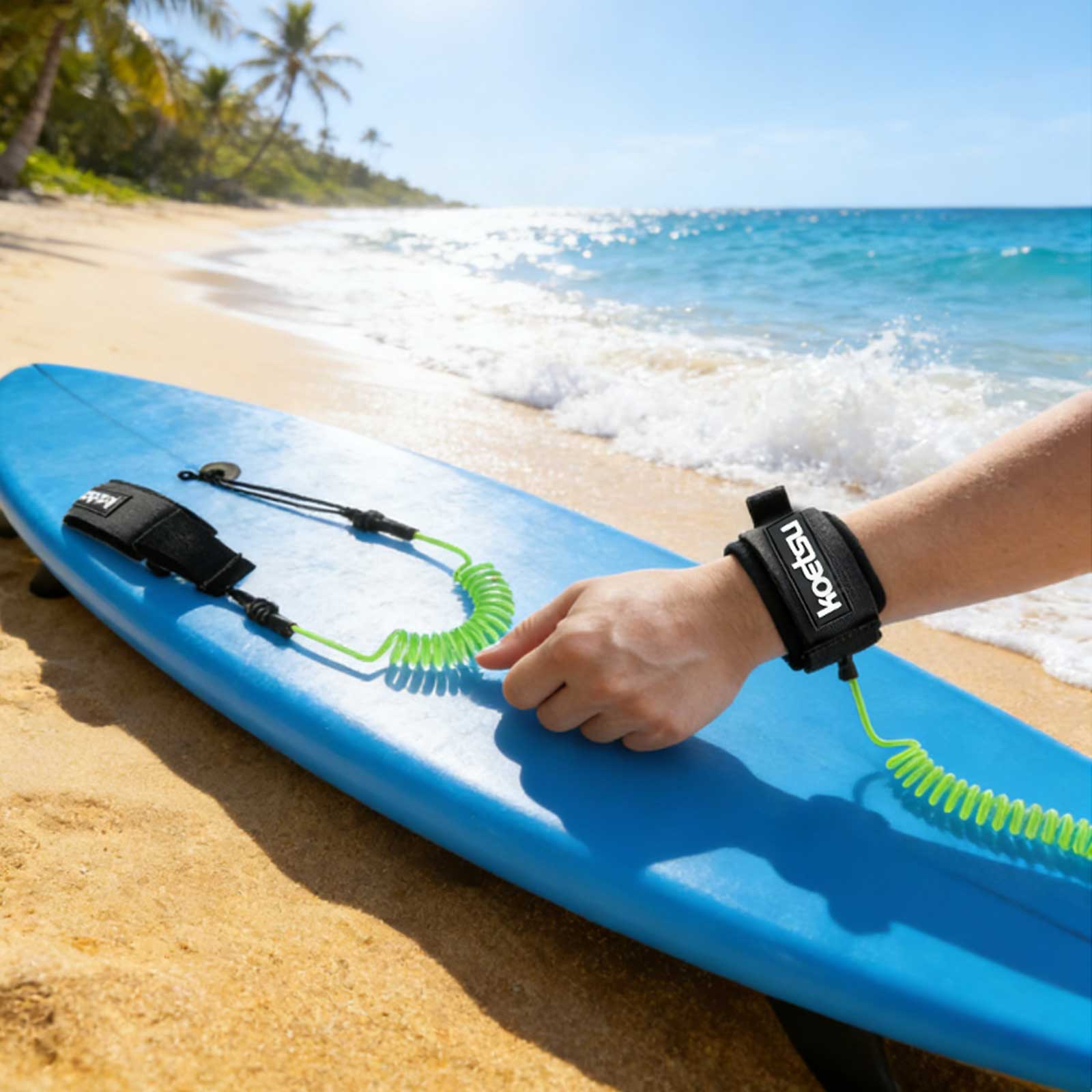 Surfboard Leash - Ремень-фиксатор для SUP-доски из ТПУ: прочный