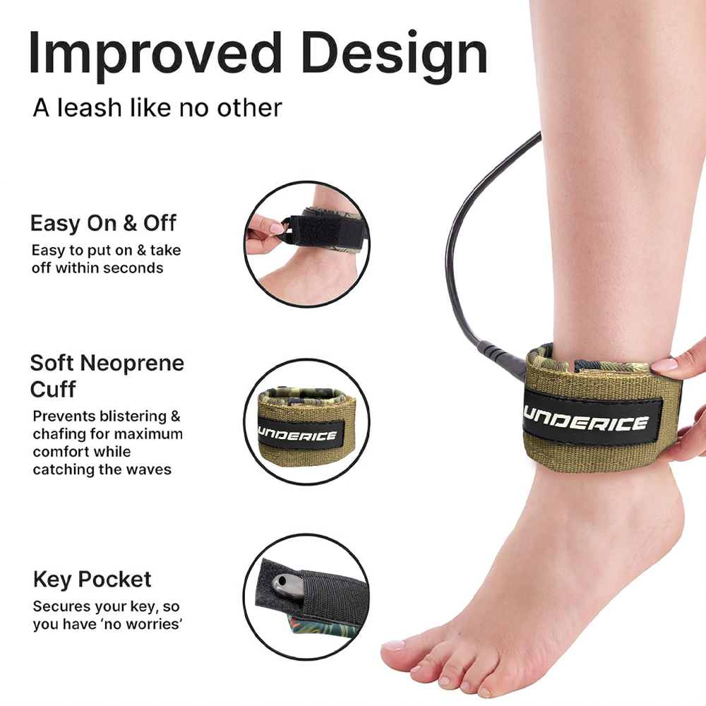 Ремень-фиксатор для серфборда  – обзор и цена Surfboard Leash