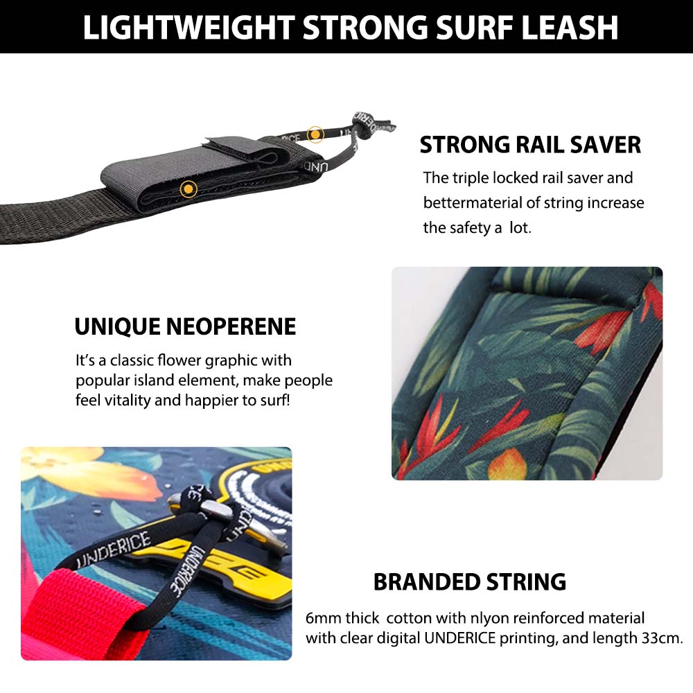 Поводок для SUP-доски 7 мм 10  – обзор и цена Surfboard Leash