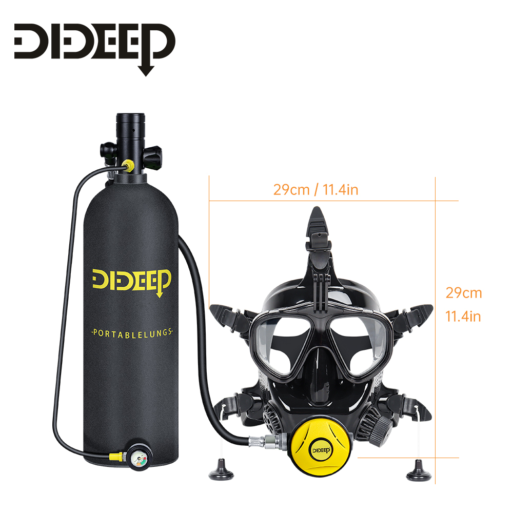 Портативный подводный баллон D – обзор и цена Diving Mask