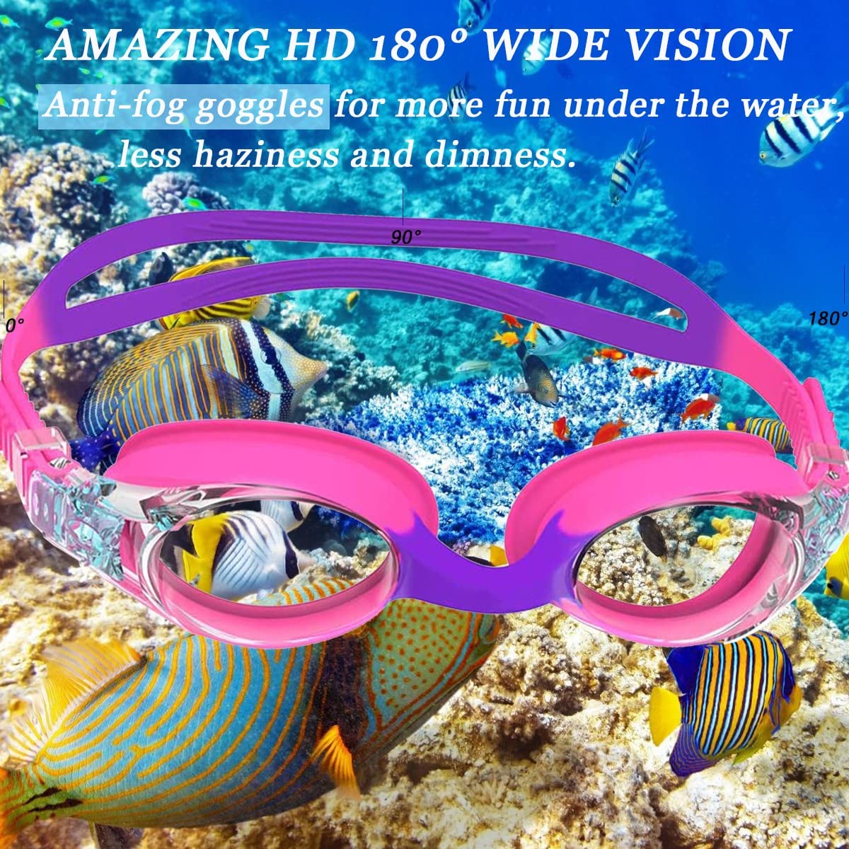 Очки для плавания для детей, м – обзор и цена Goggles Swim