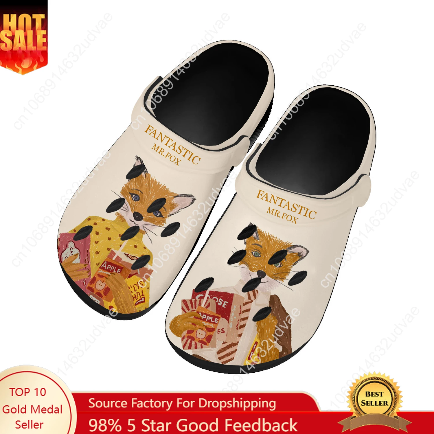 Фантастические сабо Mr Fox для – обзор и цена Water Shoes